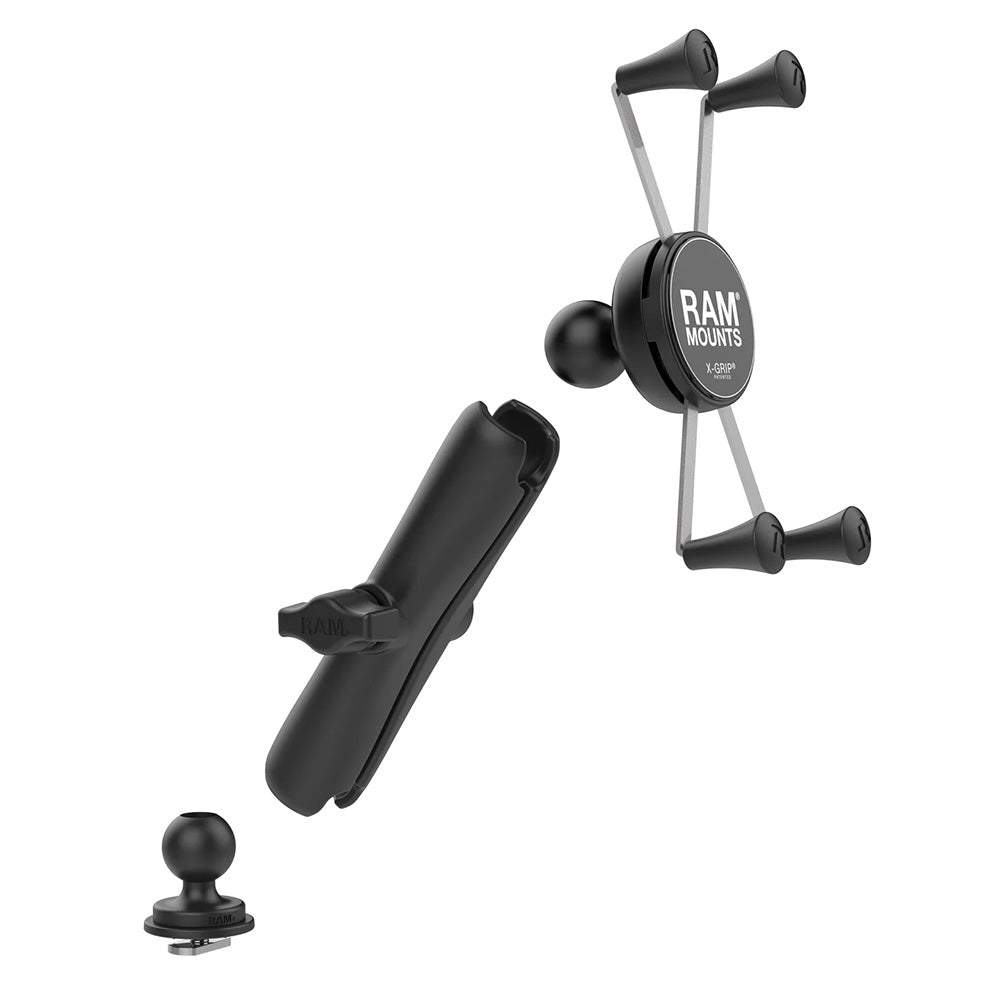 RAM Mount RAM X-Grip Large Phone Mount w/Track Ball Base Long Arm