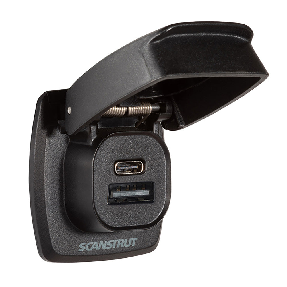 Scanstrut Flip Pro Plus Fast Charge USB-A USB-C Socket