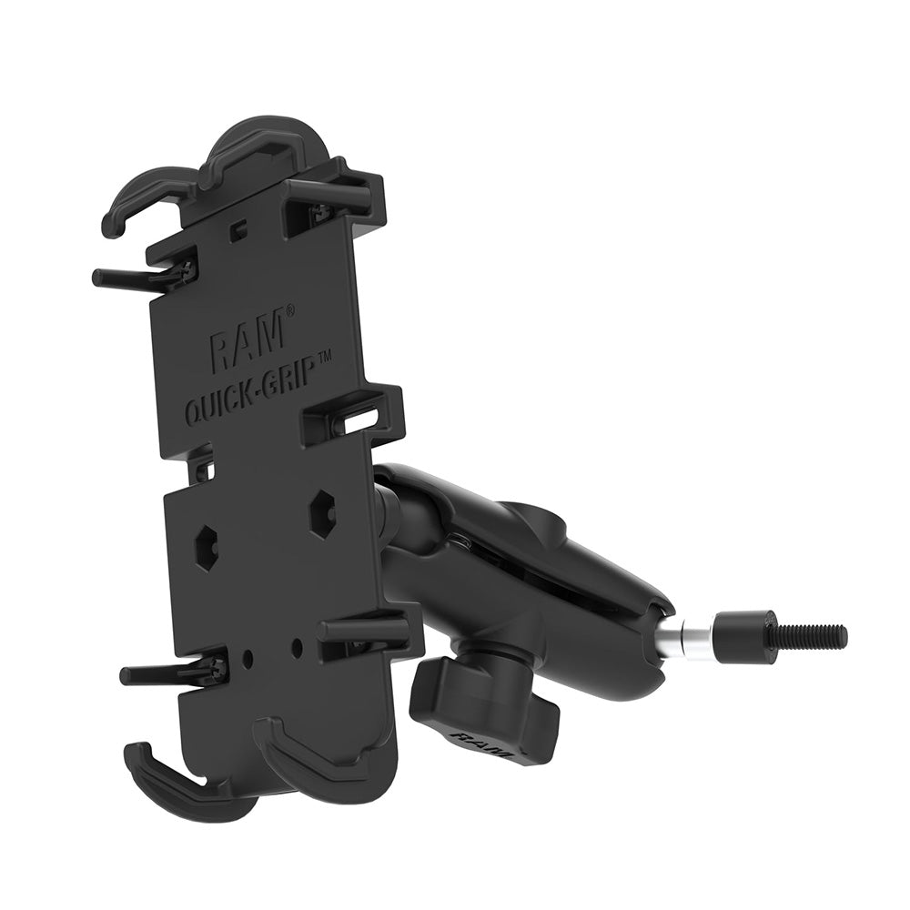 RAM Mount RAM Quick-Grip XL Phone Mount w/Grab Handle M6 Bolt Base