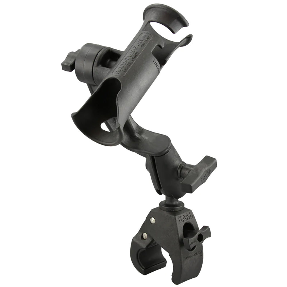 RAM Mount RAM Tube Jr. Rod Holder w/Revolution Arm RAM Tough-Claw Base