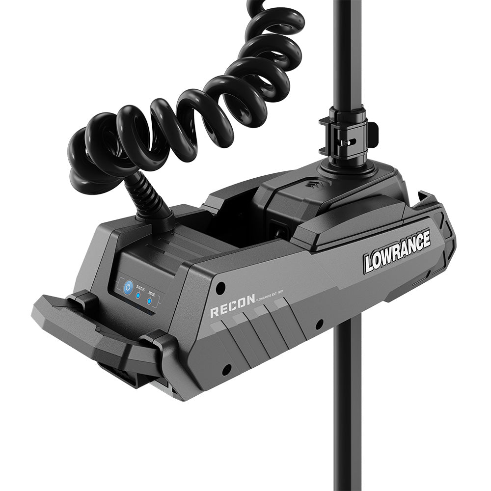 Lowrance Recon FW 54" Trolling Motor - Includes Freesteer Joystick Remote, Wireless Foot Pedal HDI Nosecone