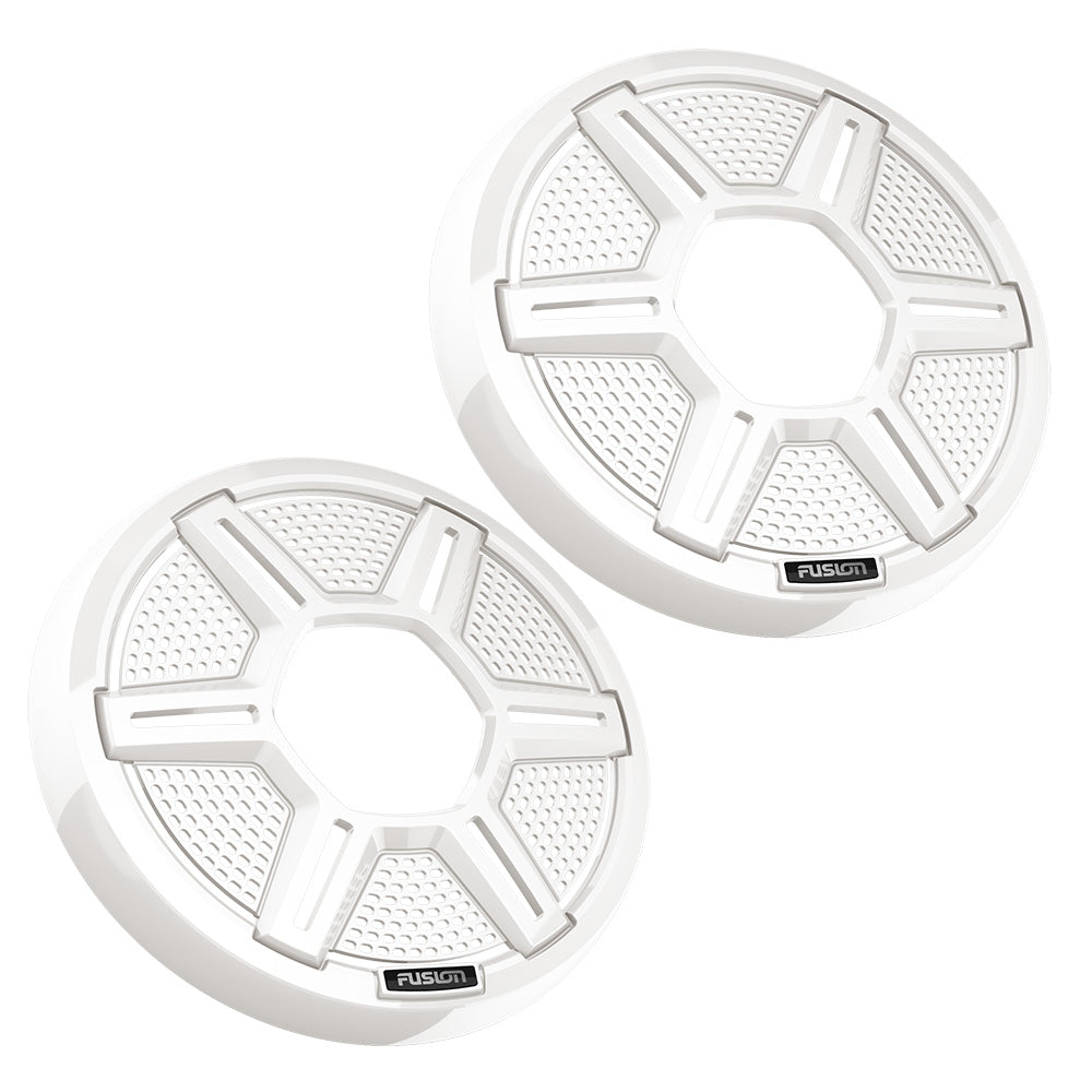 Fusion Apollo 6.5" Shielded White Speaker Grilles (Pair)