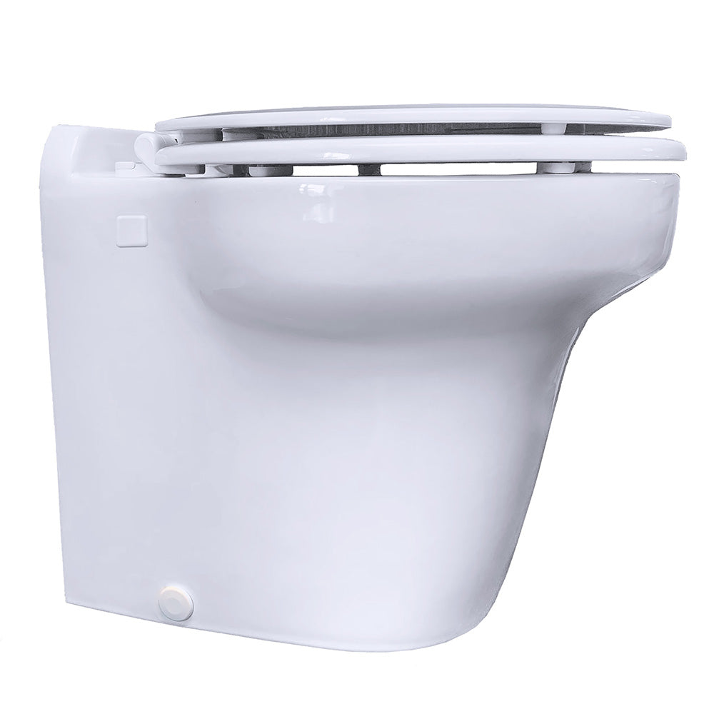 Raritan Comfort Height Marine Elegance w/Pressurized Freshwater Smart Toilet Control - White - 12V