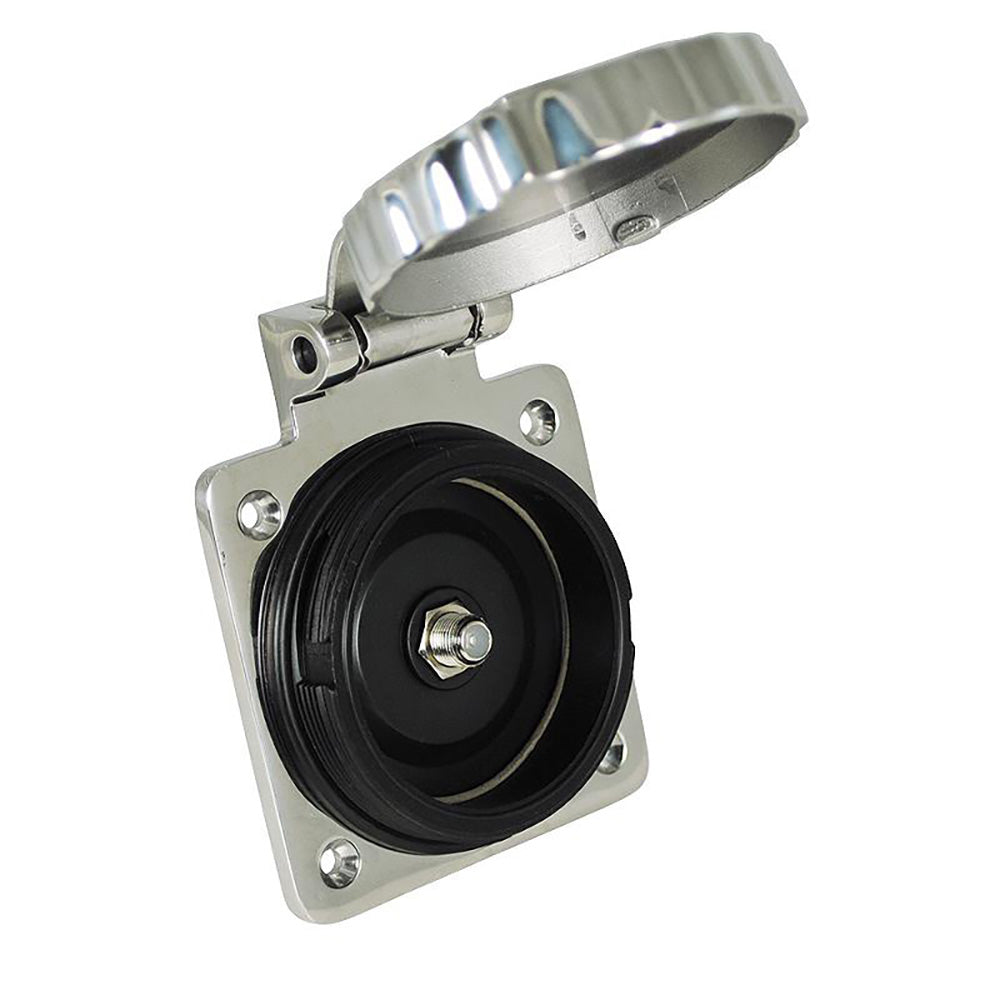 Marinco Stainless Steel Cable TV Internet Easy Lock Inlet