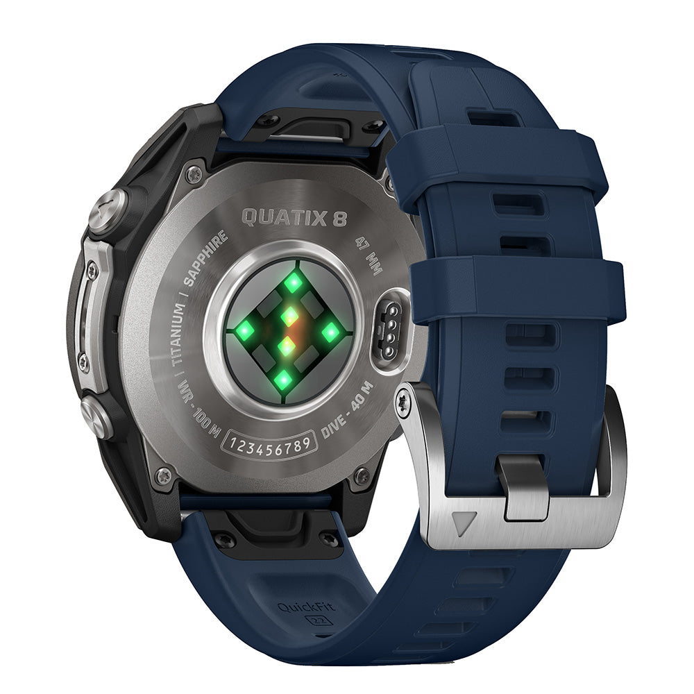 Garmin quatix 8 - 47mm AMOLED Marine GPS Smartwatch