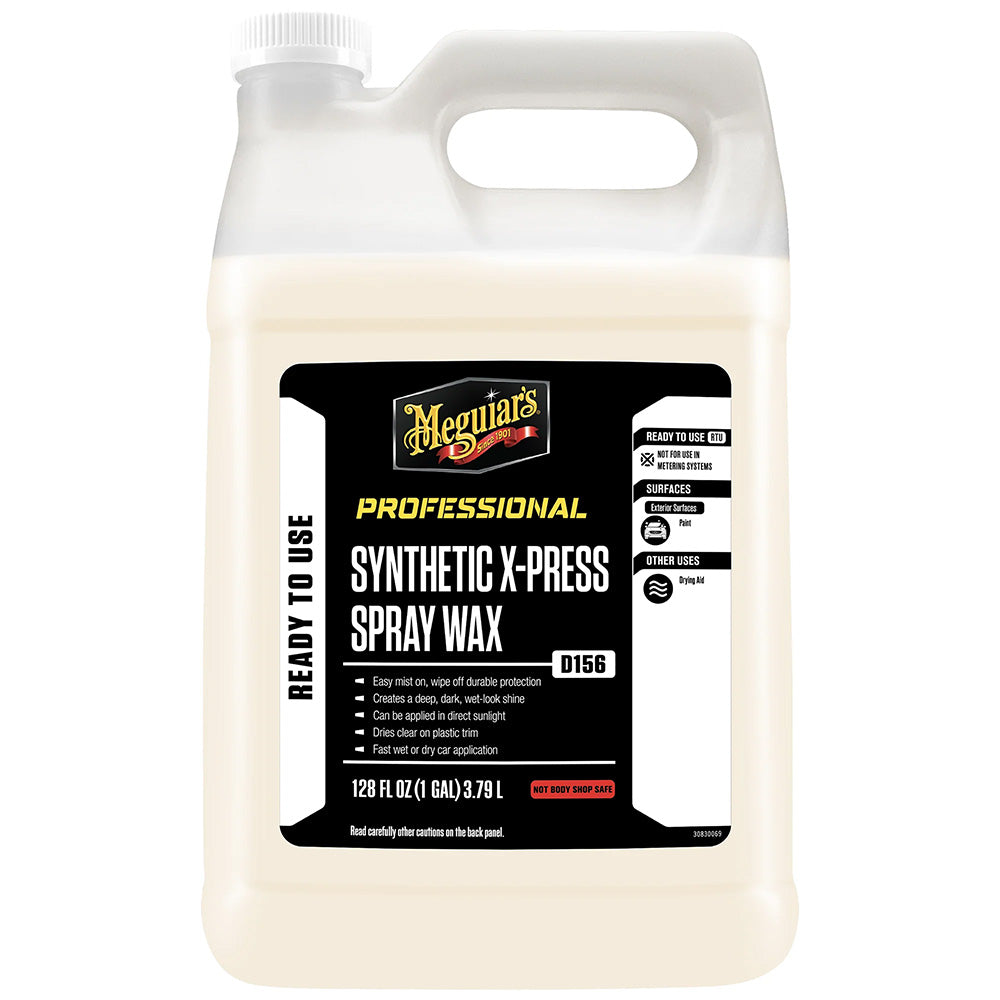 Meguiar's Synthetic X-Press Spray Wax - 1 Gallon