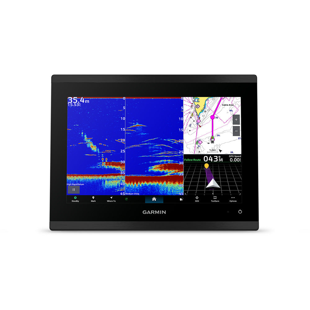 Garmin GPSMAP 9010xsv Premium Chartplotter/Sonar Combo w/Worldwide Basemap