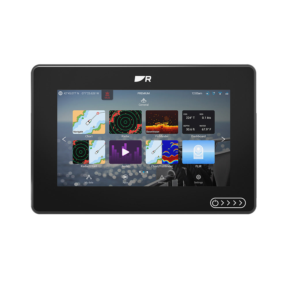 Raymarine Axiom 2 RV 7" Chartplotter/Fishfinder w/RealVision 3D Sonar Lighthouse North America Chart - No Transducer