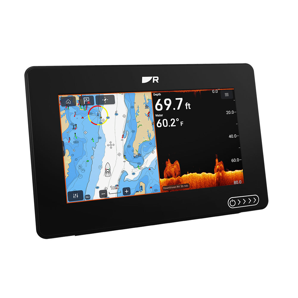 Raymarine Axiom 2 RV 7" Chartplotter/Fishfinder w/RealVision 3D Sonar, Lighthouse North America Chart RV-100 Transducer