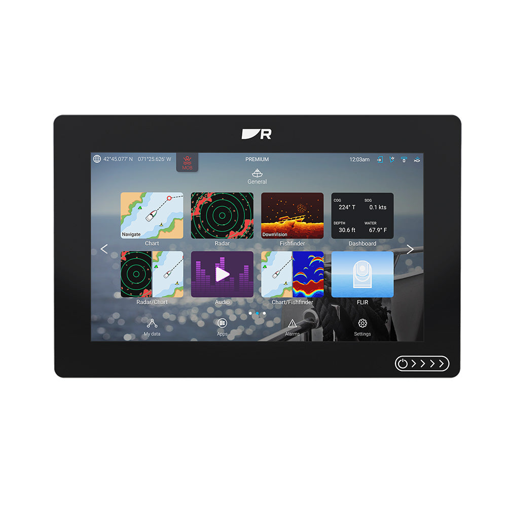 Raymarine Axiom 2 RV 9" Chartplotter/Fishfinder w/RealVision 3D Sonar Lighthouse North America Chart - No Transducer