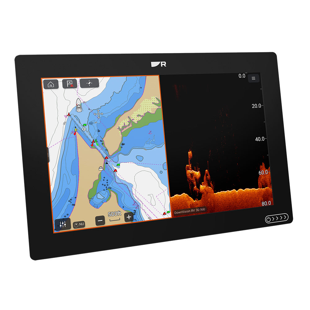 Raymarine Axiom 2 RV 12" Chartplotter/Fishfinder w/RealVision 3D Sonar, Lighthouse North America Chart RV-100 Transducer