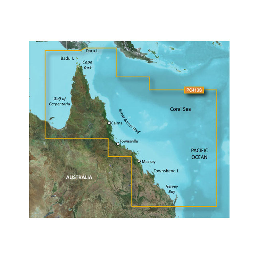 Garmin BlueChart g3 HD - HXPC413S - Mornington Island - Hervey Bay - microSD/SD