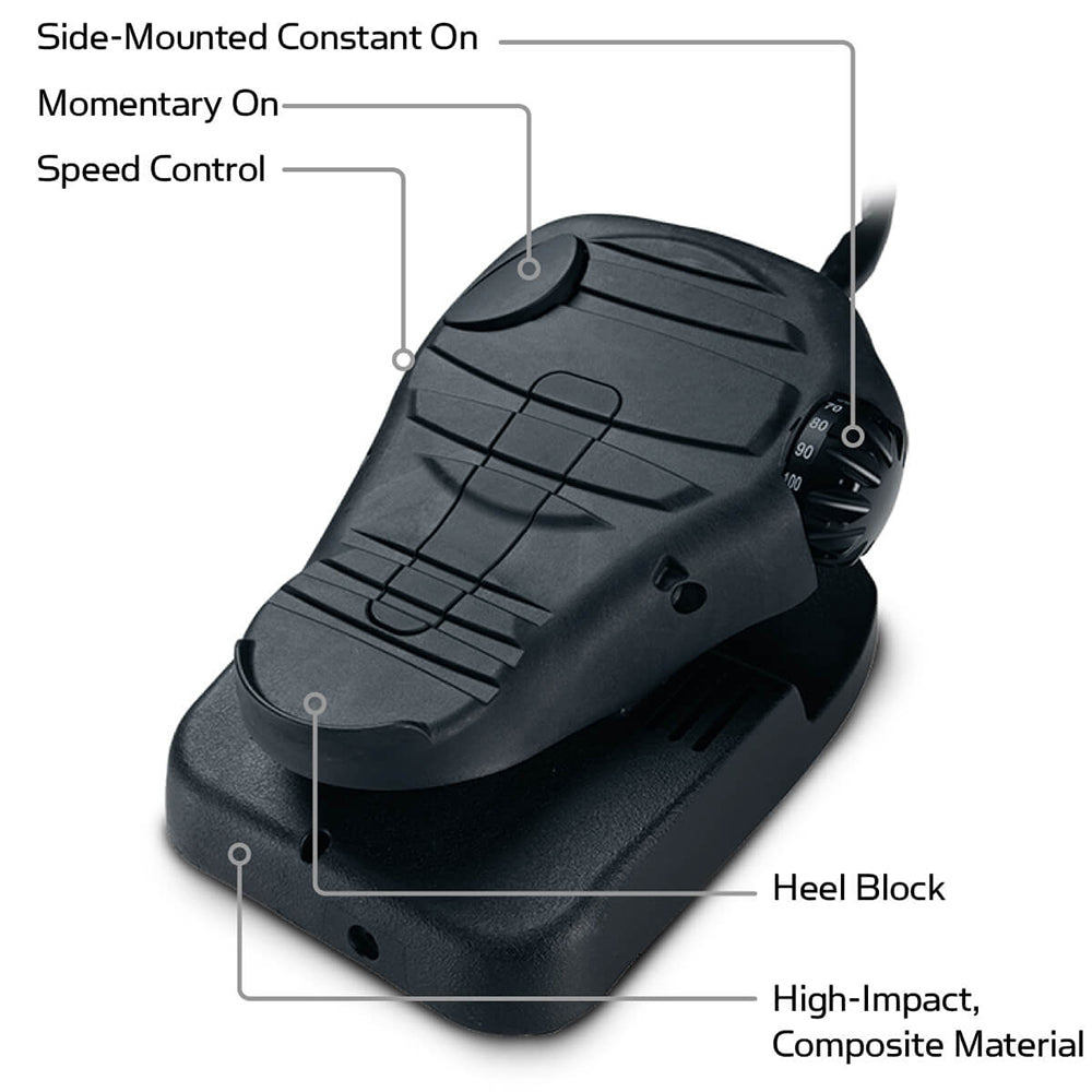 Minn Kota Edge 45 - Latch Door - Foot Control - 12V-45lb-36"