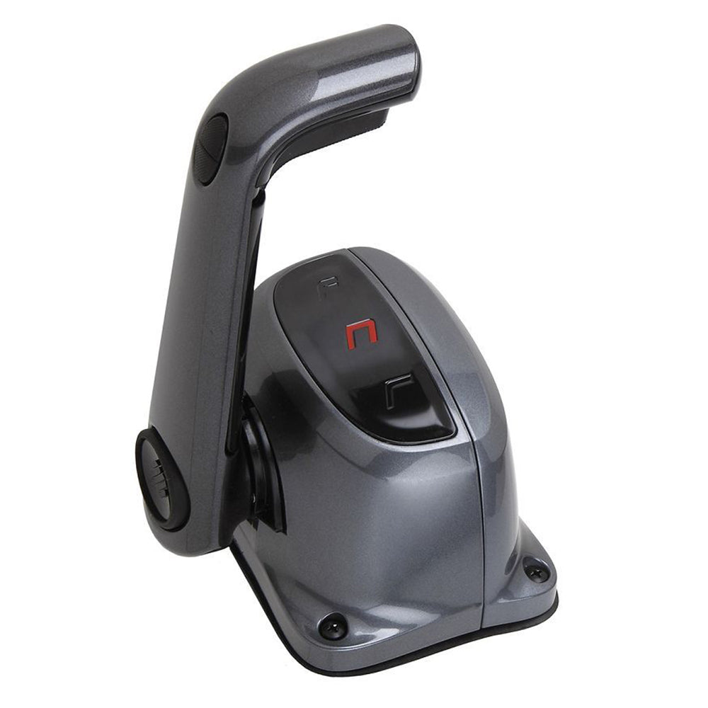 UflexSingle Lever Top Mount Control w/Neutral Lock Trim Switch - Black