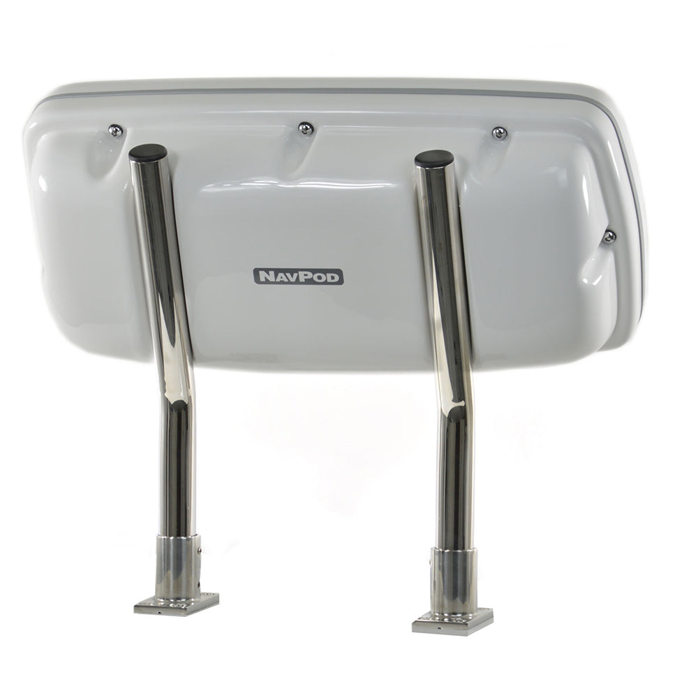 NavPod SystemPod Pre-Cut f/Simrad NSS12 evo3/BG Zeus3 12 2 Instruments (Simrad IS42/BG Triton2/AP44 Square Hole) f/9.5 Wide Guard