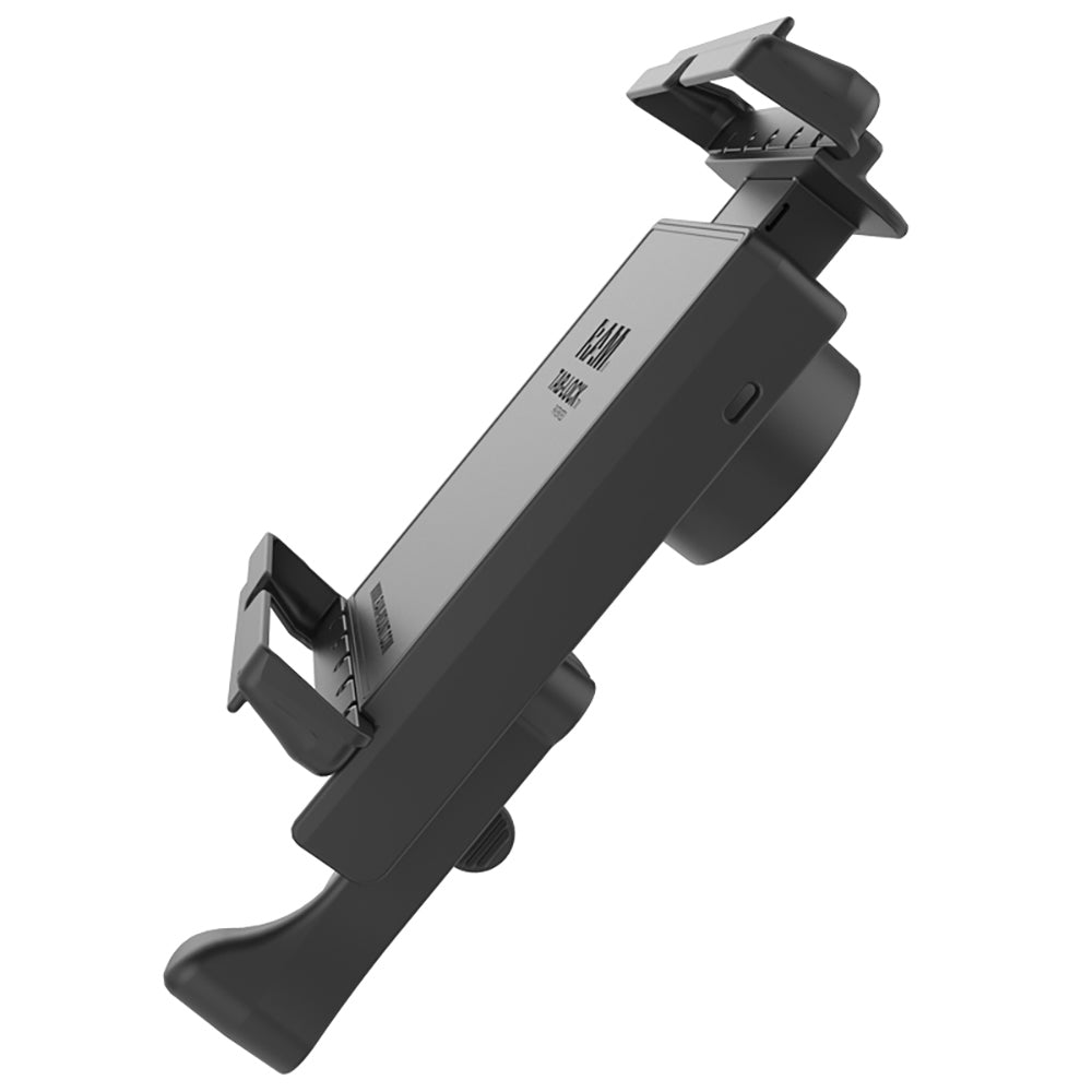 RAM Mount Tab-Lock Locking Cradle f/Apple iPad mini 1-3 w/Case, Skin Sleeve