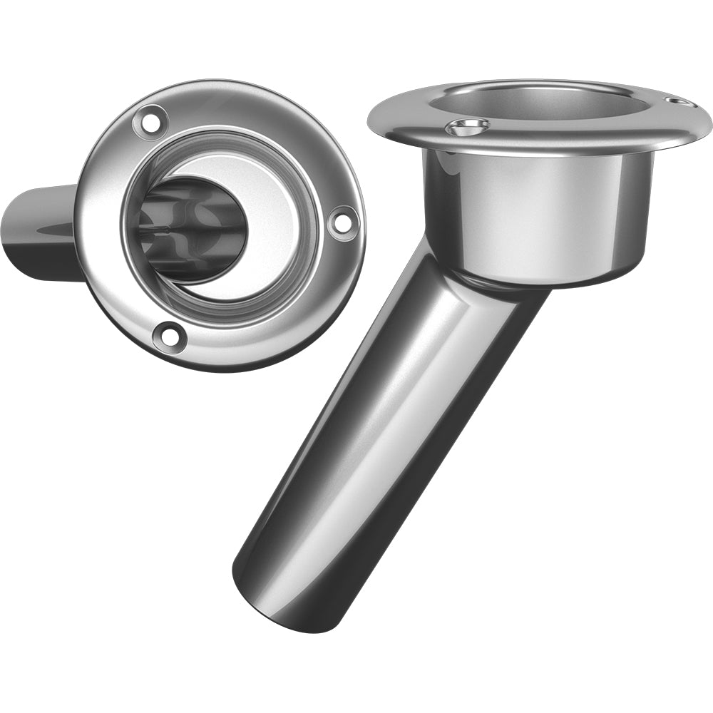 Mate Series Stainless Steel 30 Rod Cup Holder - Open - Round Top
