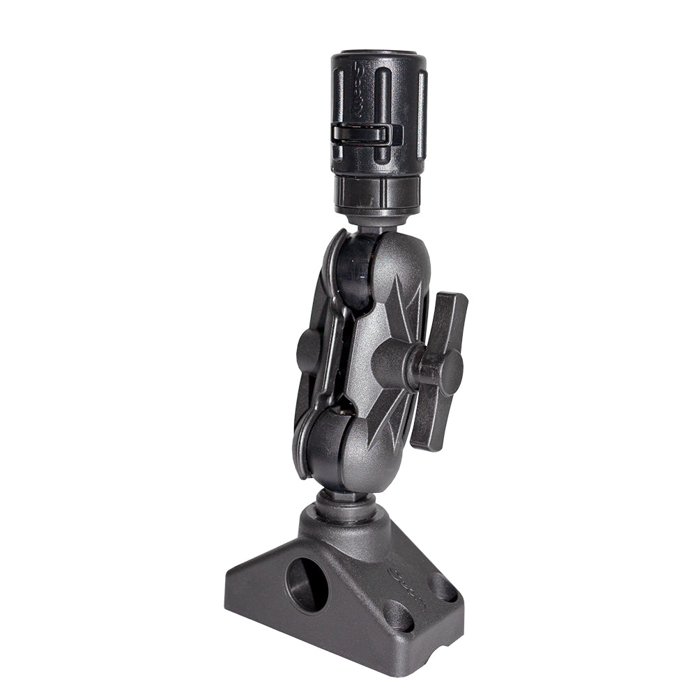 Scotty 162 1.5" Ball Mount w/Gear Head Post 241 Side Deck Mount