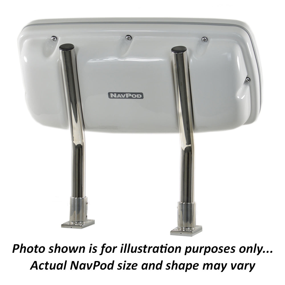 NavPod SystemPod Pre-Cut f/Raymarine AXIOM 9 1 Instrument (3.6 hole) f/9.5 Wide Guard (Pre-Cut f/Surface Mount Using Rear Mounting Brackets)