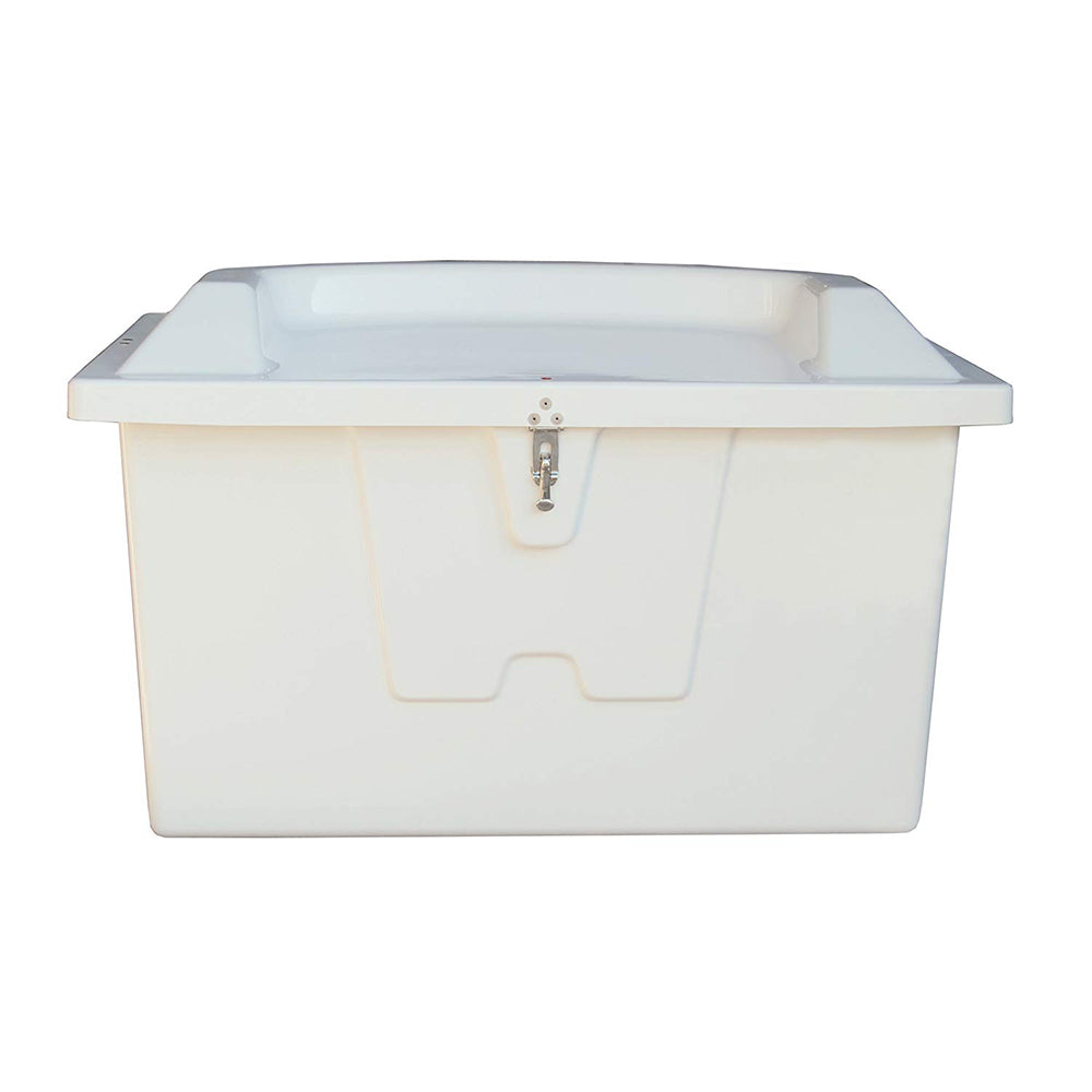 Taylor Made Stow n Go Top Seat Dock Box - 73" x 30" x 28.25" - Large
