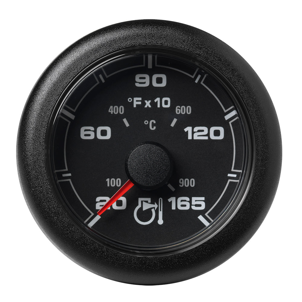Veratron 52MM (2-1/16") OceanLink Pyrometer Gauge (1650 F/900 C) - Black Dial Bezel