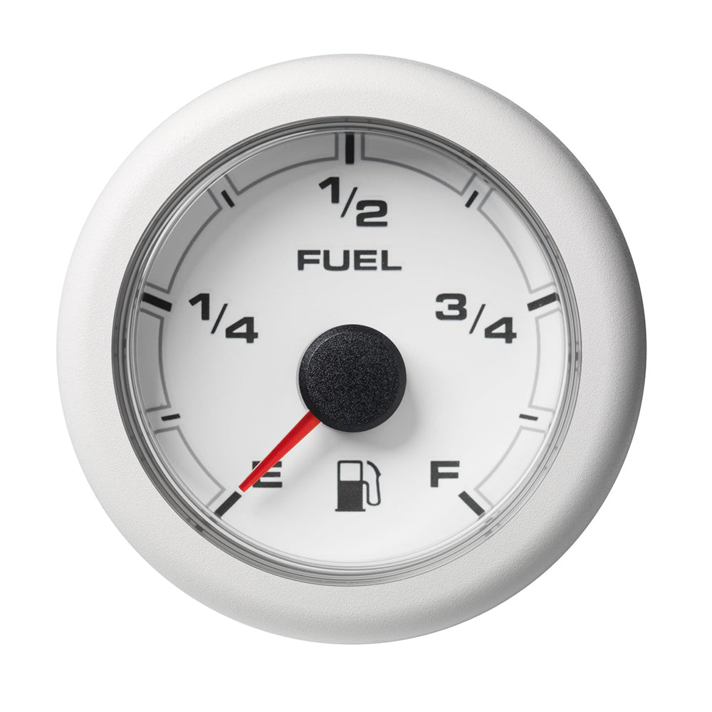 Veratron 52MM (2-1/16") OceanLink Fuel Level Gauge - White Dial Bezel