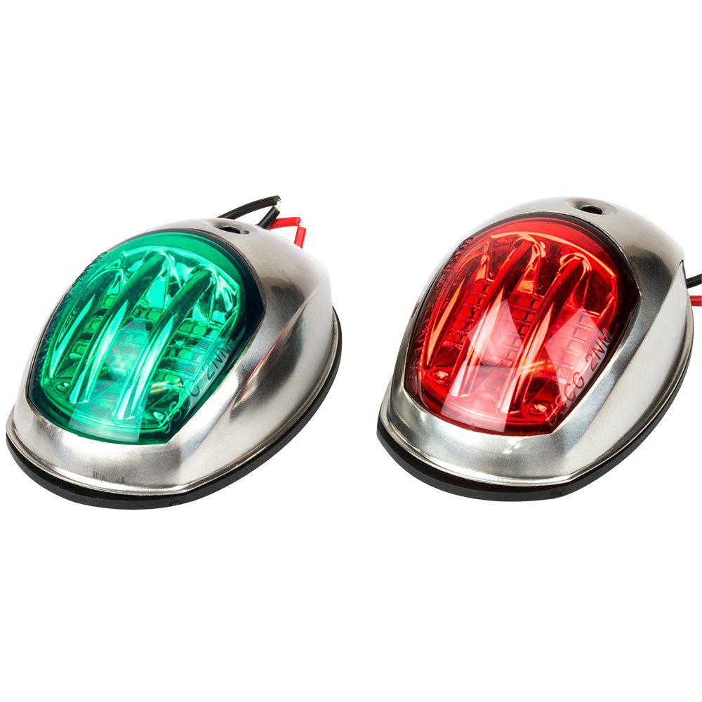 Sea-Dog Stainless Steel LED Navigation Lights - Port Starboard