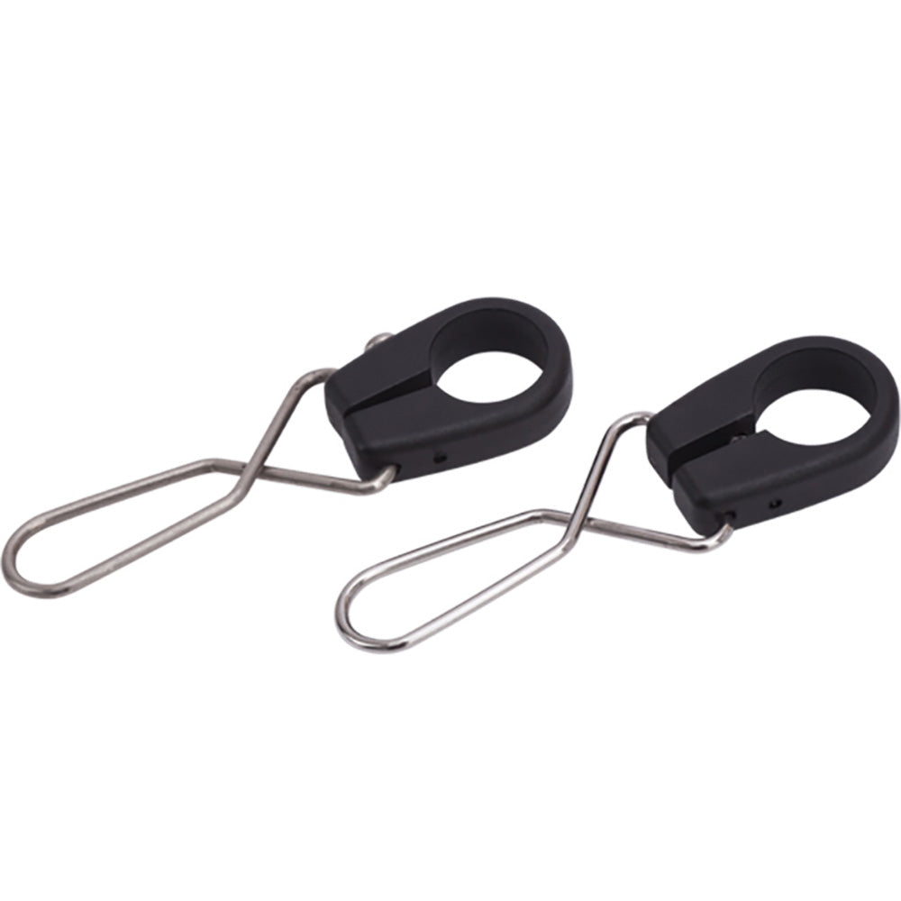 Sea-Dog Nylon Flagpole Pennant Mounts Stainless Clips - Pair