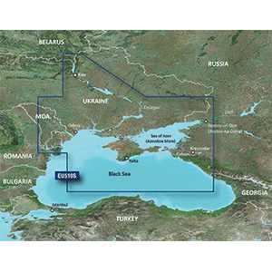 Garmin BlueChart g3 Vision VEI510S - Dnieper River Azov Sea - microSD/SD