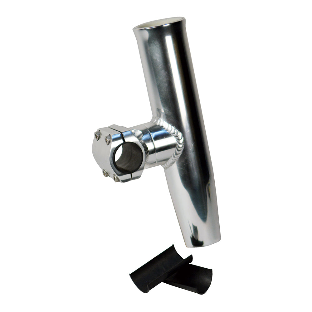 C. E. Smith Adjustable Mid Mount Rod Holder Aluminum 7/8" or 1" w/Sleeve Hex Key
