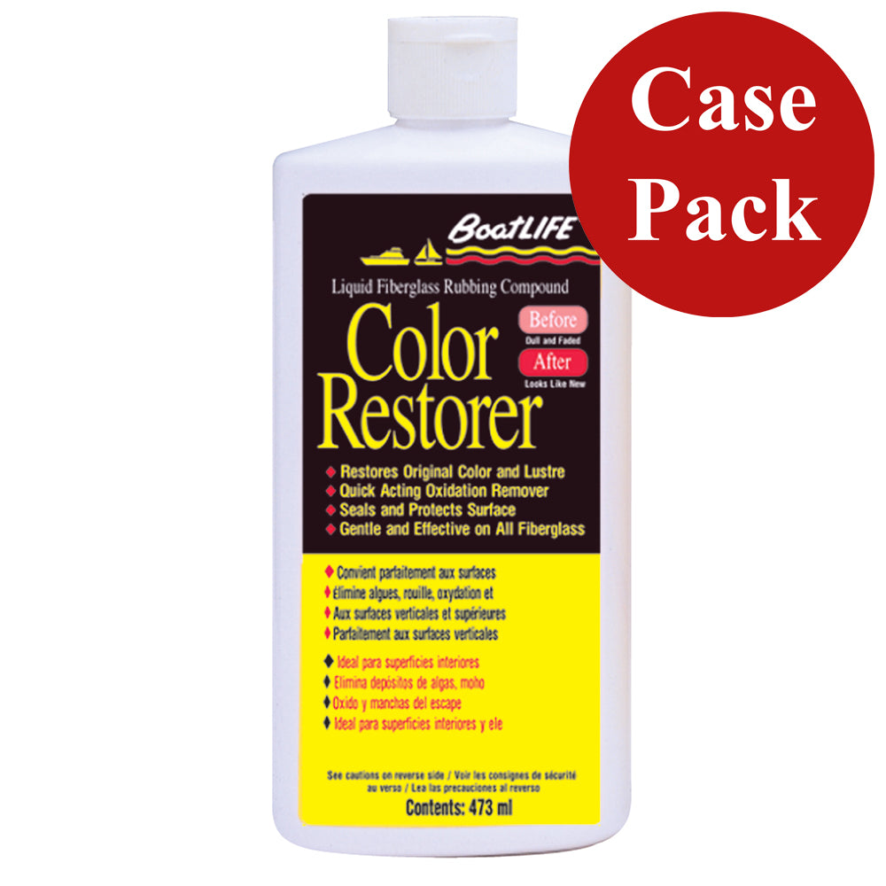 BoatLIFE Fiberglass Rubbing Compound Color Restorer - 16oz *Case of 12*