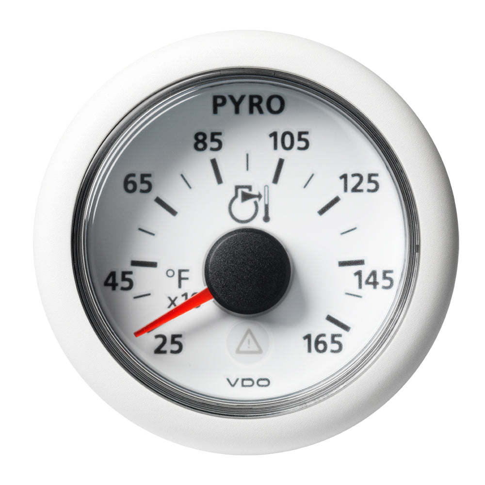 Veratron 52 MM (2-1/16") ViewLine Pyrometer - 250 to 1650F - White Dial Bezel