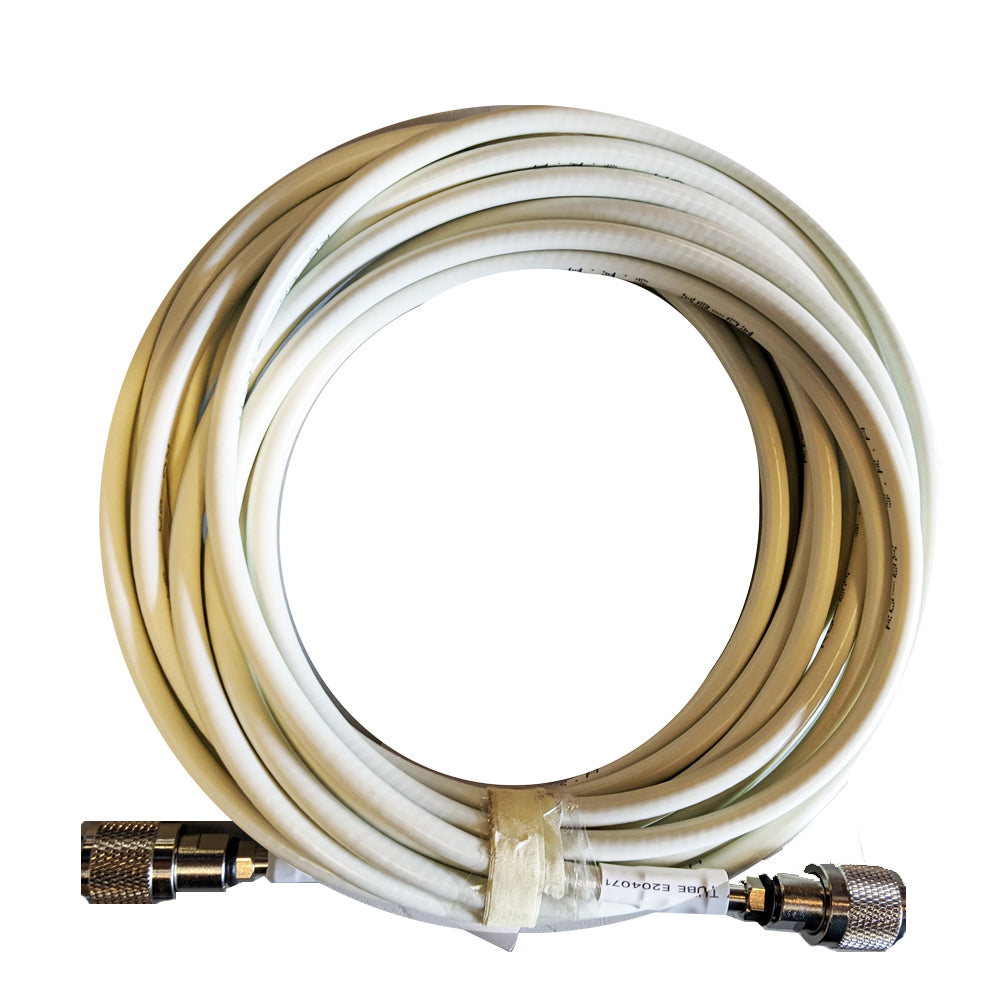 Shakespeare 20 Cable Kit f/Phase III VHF/AIS Antennas - 2 Screw On PL259S RG-8X Cable w/FME Mini Ends Included