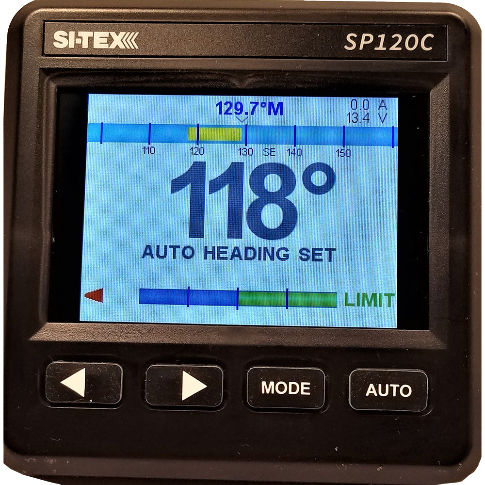 SI-TEX SP-120 Color System w/RFB Remote Mechanical Drive Inboard Engines