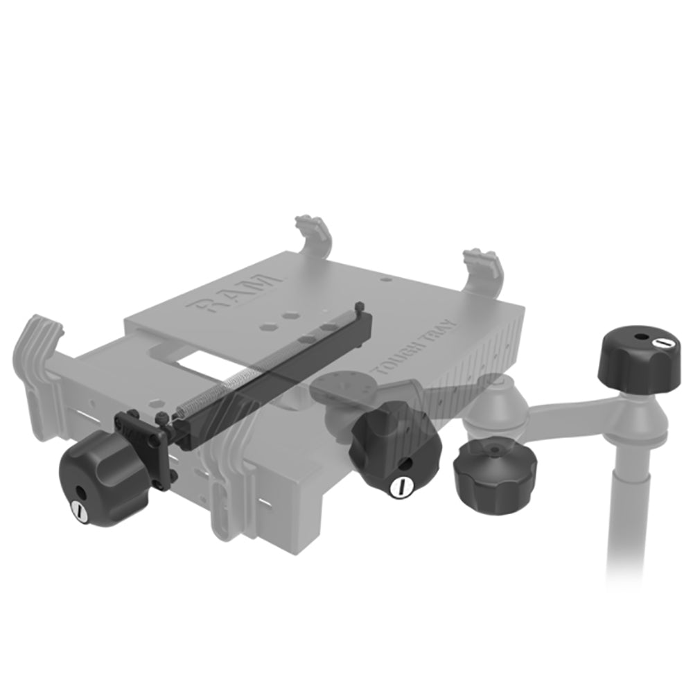 RAM Mount RAM Safe-N-Secure Locking Kit f/RAM Tough-Tray Swing Arms