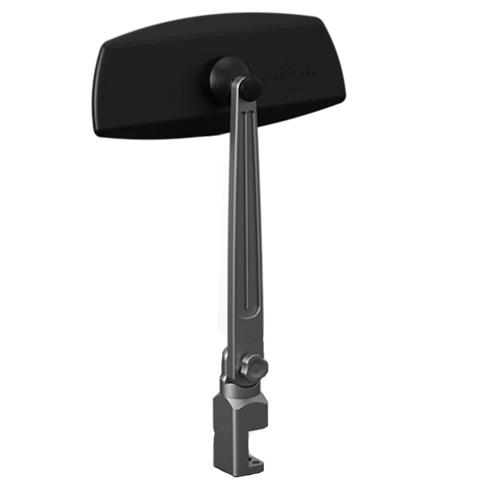 PTM Watersports Pontoon Mirror/Bracket Kit w/VR-100 Pro PCX-200 (Titanium Grey)
