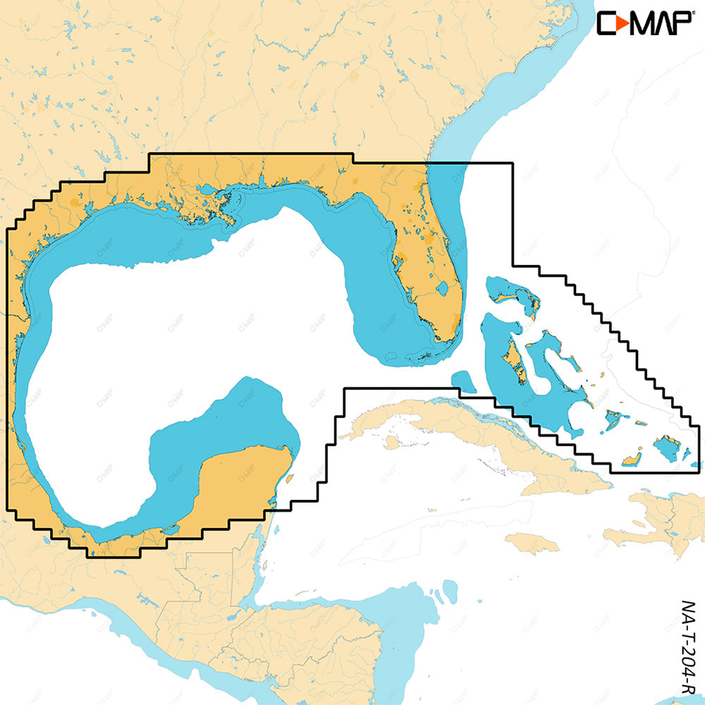 C-MAP REVEAL X - Gulf of Mexico Bahamas