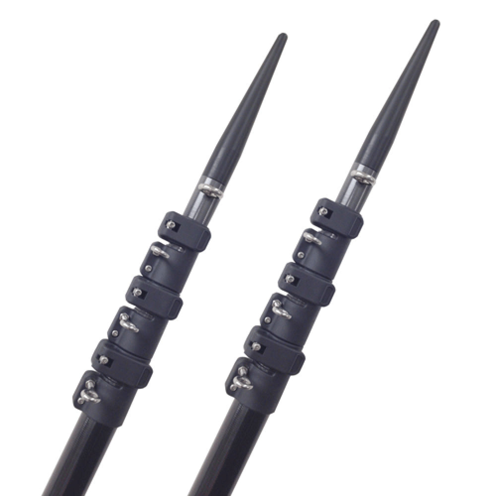 Lees 22 Telescoping Carbon Fiber Outrigger Poles f/Sidewinder Mount