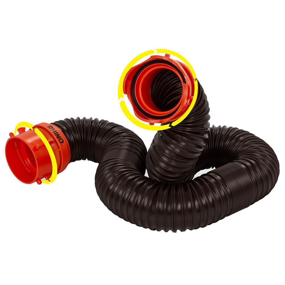 Camco RhinoFLEX 5 Sewer Hose Extension w/Swivel Bayonet Lug