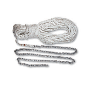 Lewmar Premium Anchor Rode 215'-15' of 1/4" Chain 200' of 1/2" Rope w/Shackle