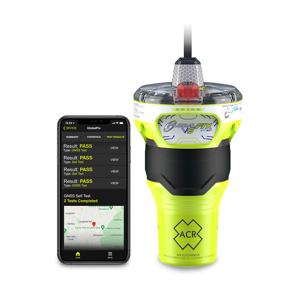 ACR GlobalFix V6 Category 2 EPIRB w/Return Link Service Mobile App