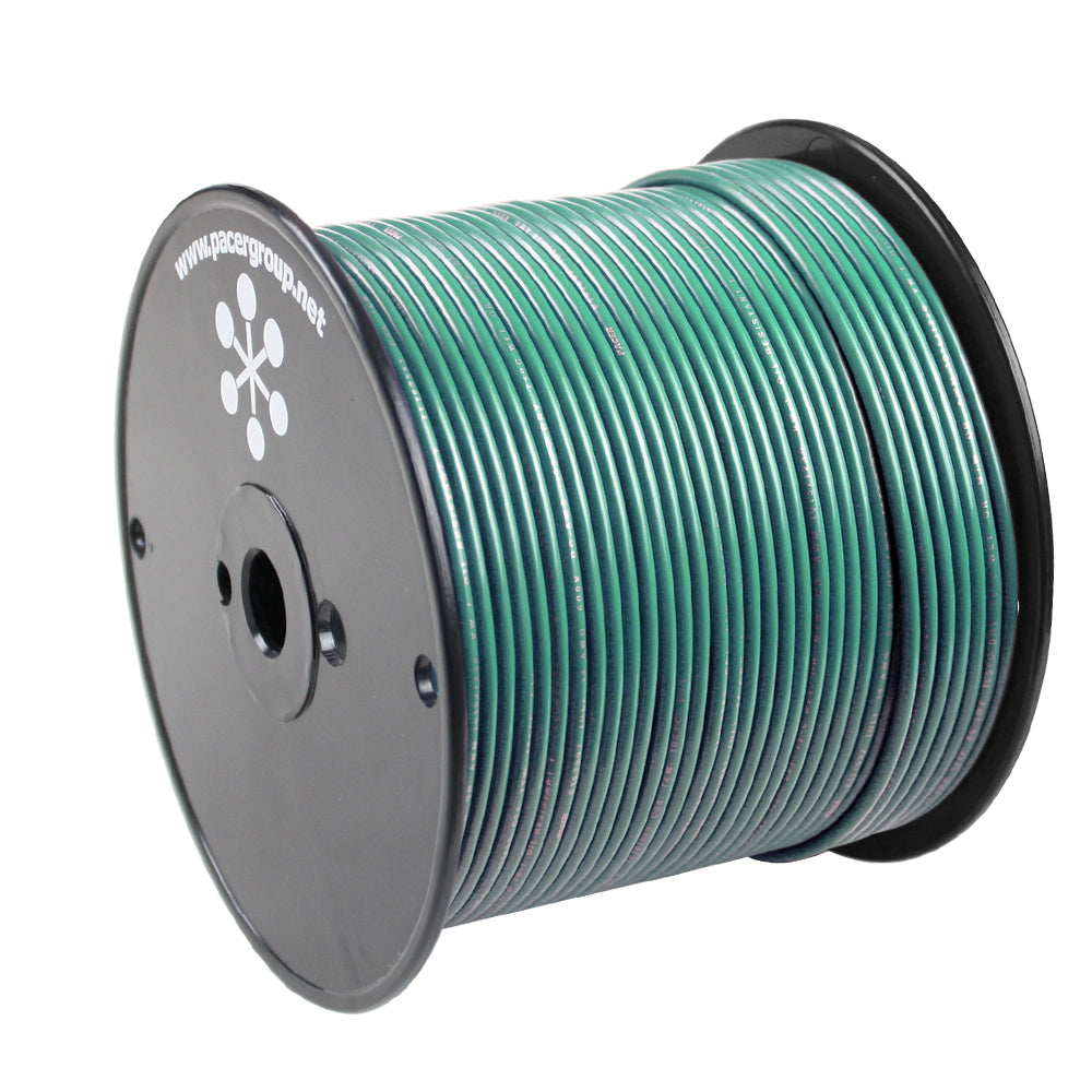 Pacer Green 16 AWG Primary Wire - 500
