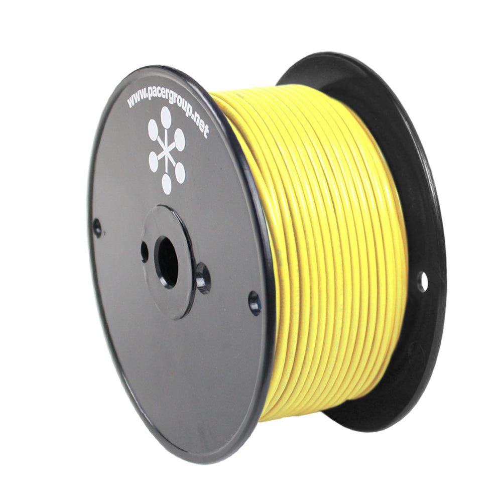 Pacer Yellow 10 AWG Primary Wire - 250