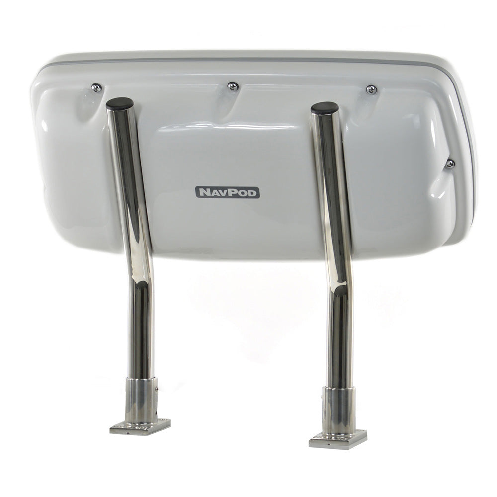 NavPod SystemPod Pre-Cut f/Garmin GPSMAP 1242 1222xsv with 2 Holes f/9.5" Wide Angle Guard