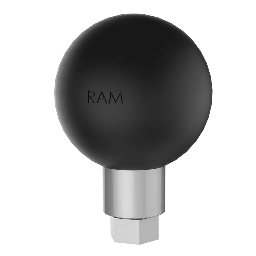 RAM Mount Ball Adapter w/1/4" - 20" Threaded Hole Hex Post - C Size