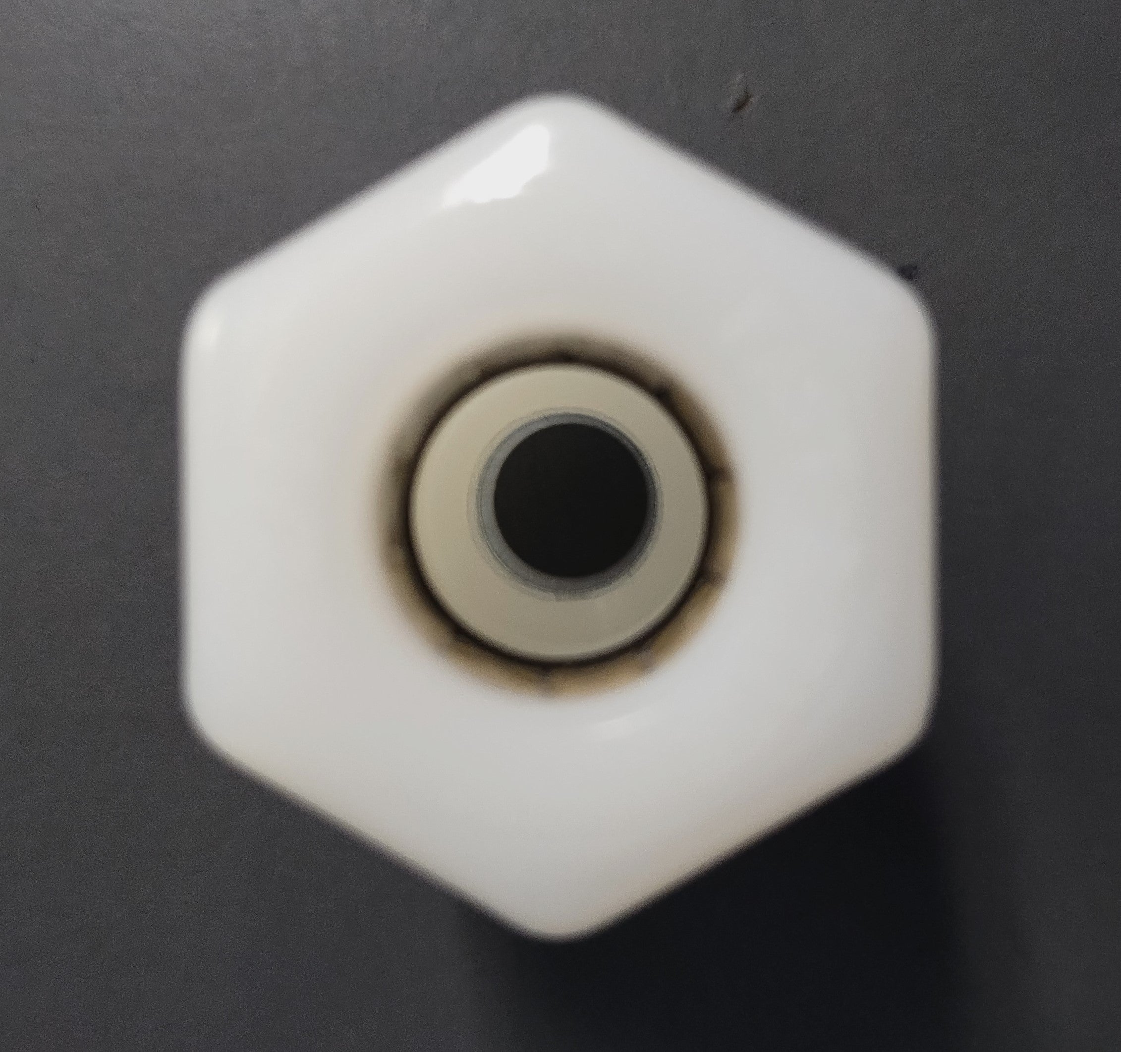 Compression Tube Fitting Nylon Straight Male - 1/2" OD Tube 3/8" NPTF