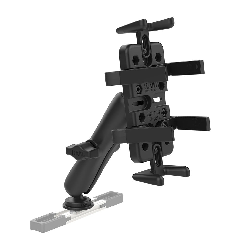 RAM Mount Finger-Grip Holder w/Track Ball Base - Long