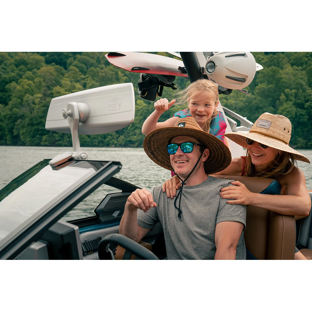 PTM Watersports VR-140 Elite Mirror - 6 x 20 - 140 Degree View - Black