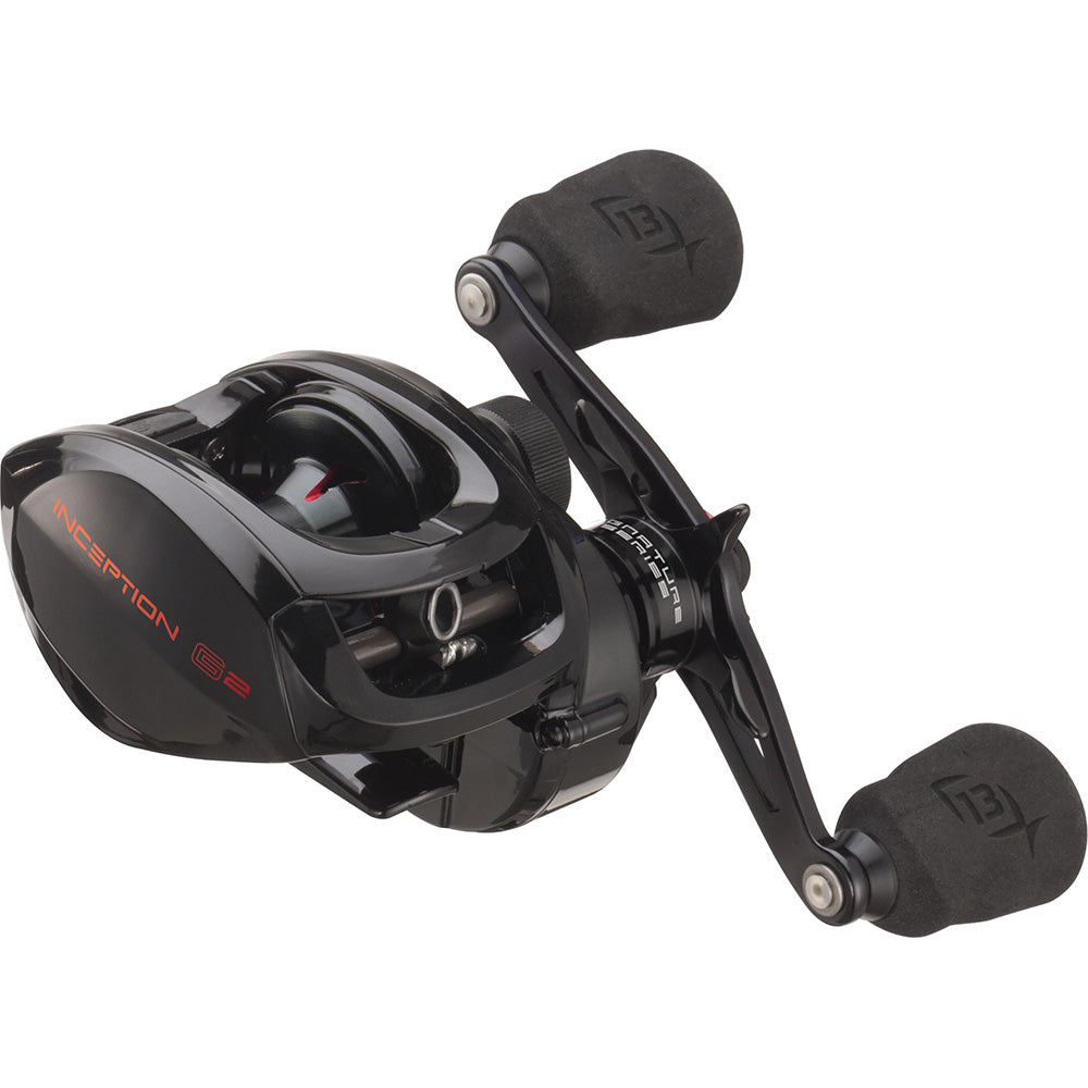 13 Fishing Inception G2 Baitcast Reel - 6.6:1 - LH