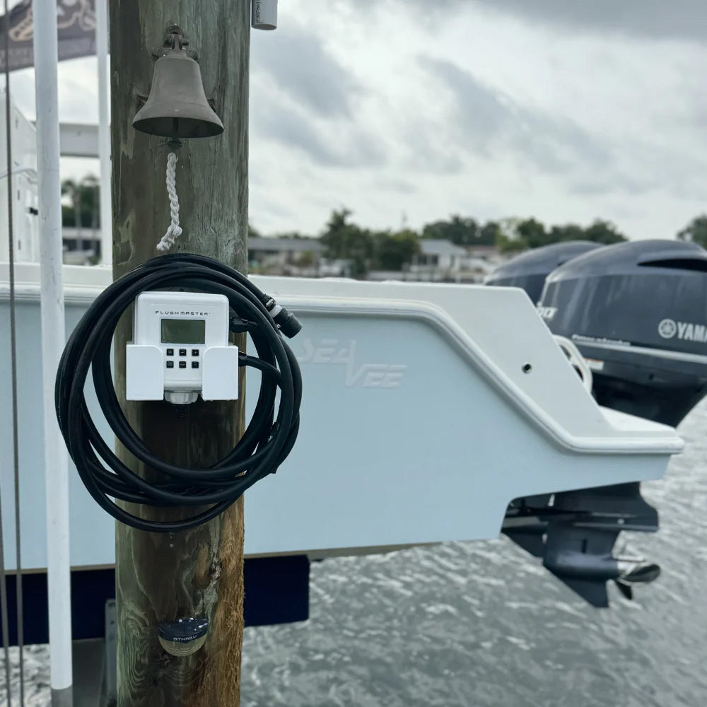 Flushmaster Outboard Flushing System - 4 Outlet w/Four 12' Hose Kits